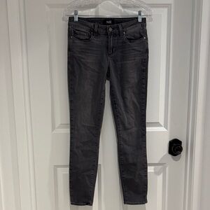 PAIGE Women's Charcoal Skinny Jeans